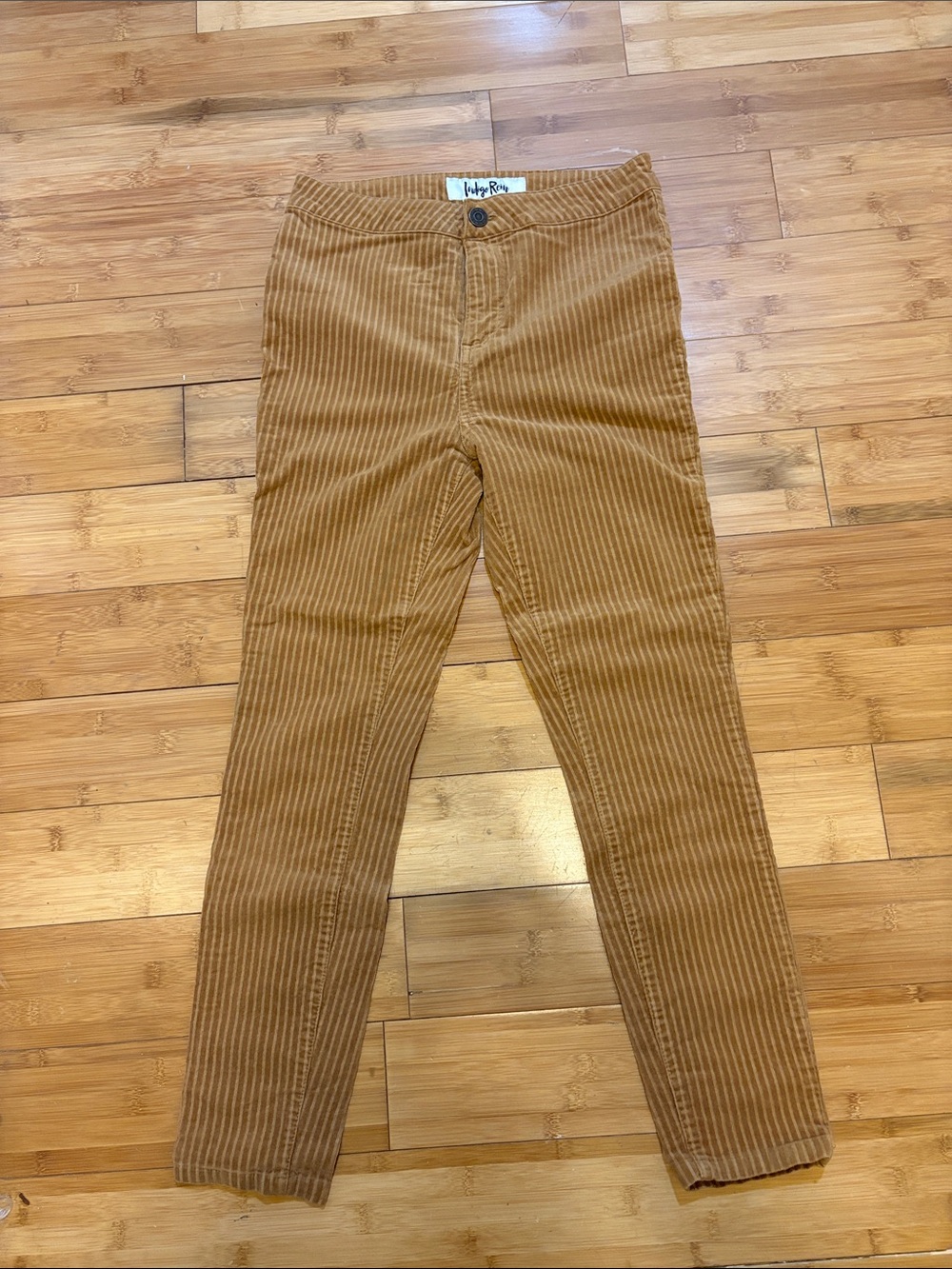 Indigo Rein Women's Corduroy Leggings in Camel Brown
